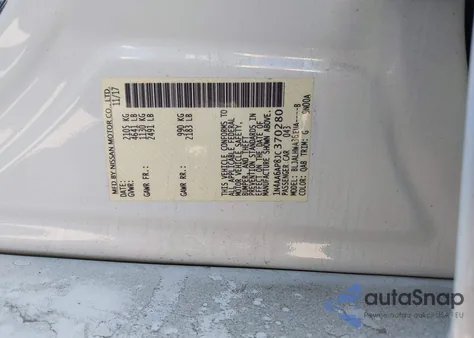 2018 Nissan Maxima 3.5 Platinum from USA, damaged, VIN 1N4AA6AP8JC370280